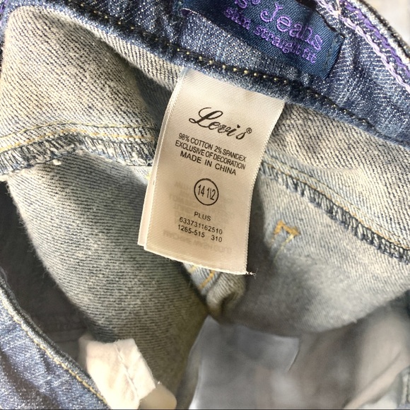 Levi’s Jeans Slim Straight Fit Jeans 14.5 - Picture 6 of 6